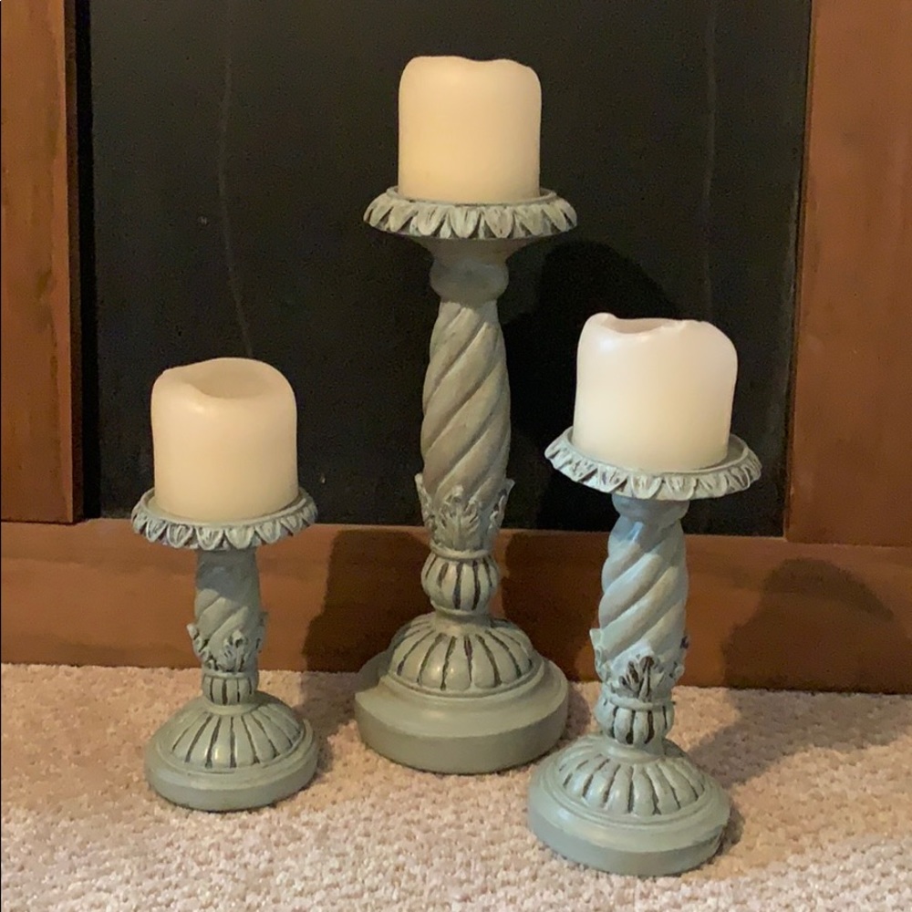 Set of 3 Candle Sticks